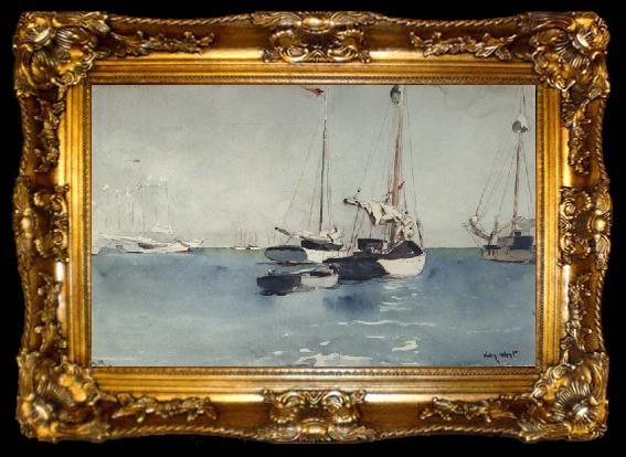 framed  Winslow Homer Key West (mk44), ta009-2